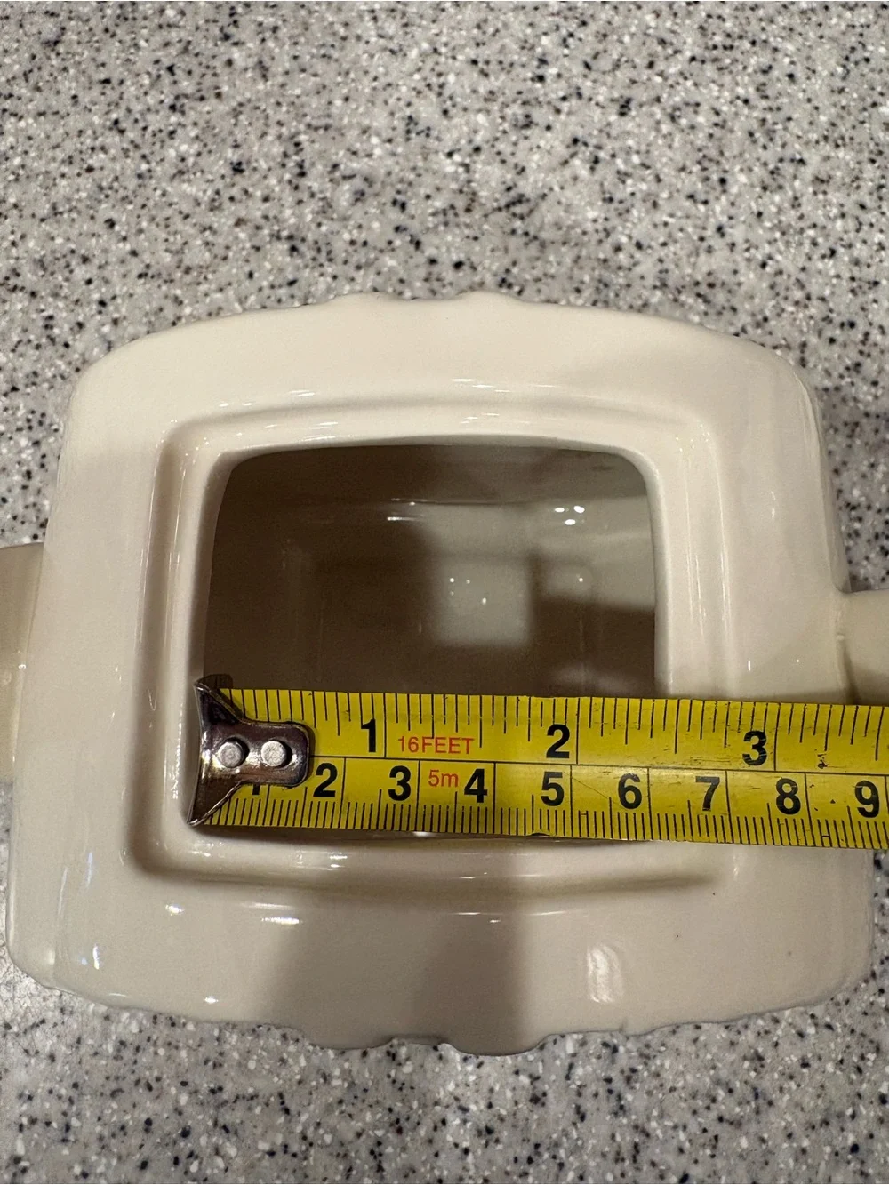 Ivory Porcelain Teapot